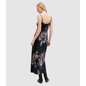 AllSaints Bryony Sanibel Print Midi Slip Dress